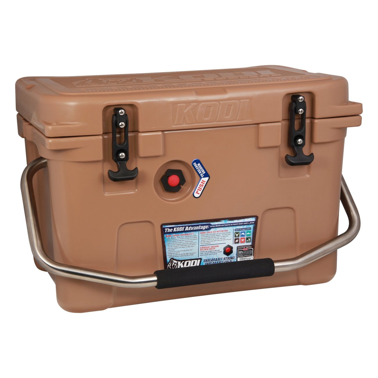 KODI by H-E-B High Performance Cooler - Brown