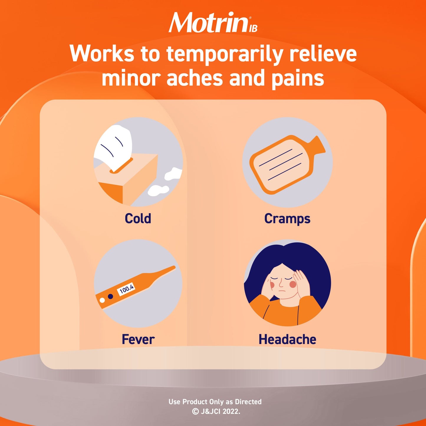 Motrin Ibuprofen 200mg Pain & Fever Relief Liquid Gels