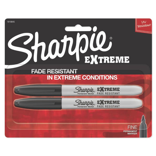 Sharpie Extreme Fine Tip Permanent Markers - Black Ink