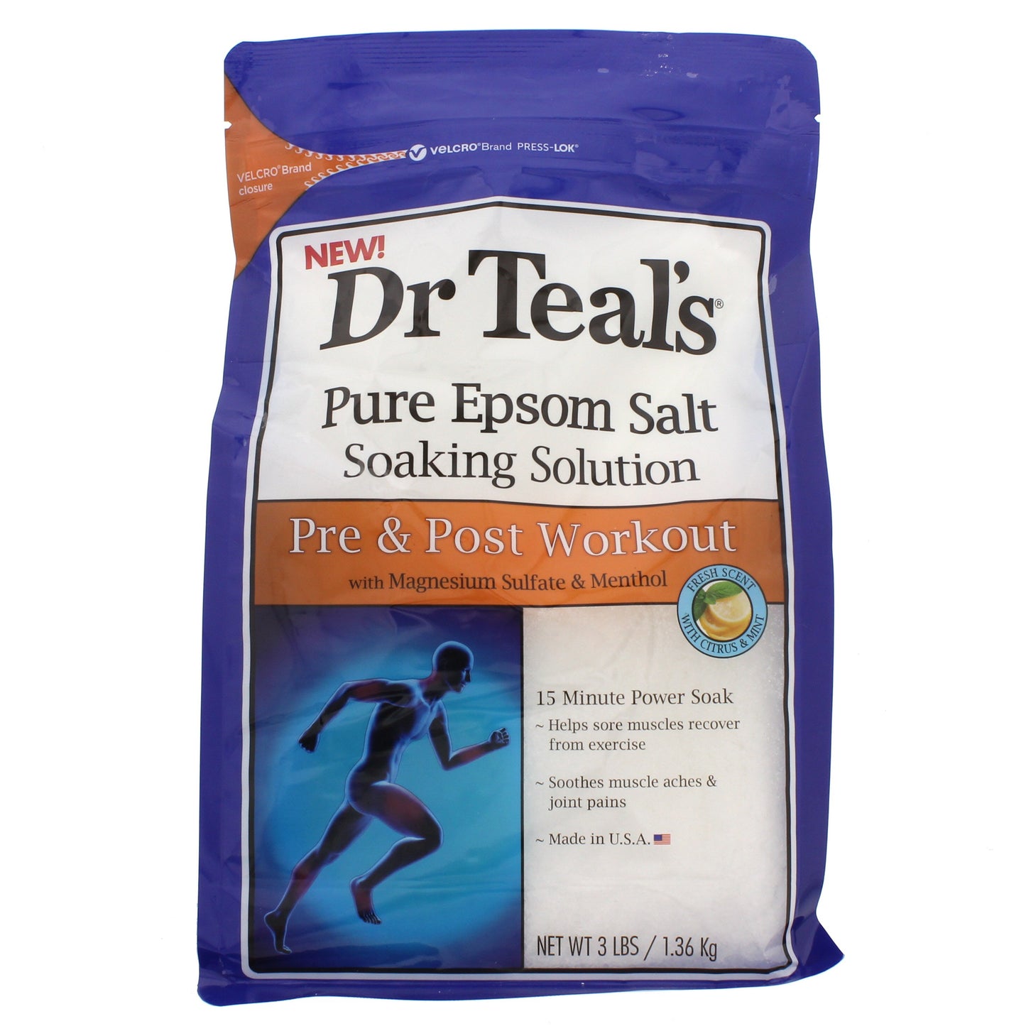 Dr Teal's Pre & Post Workout Soaking Solution