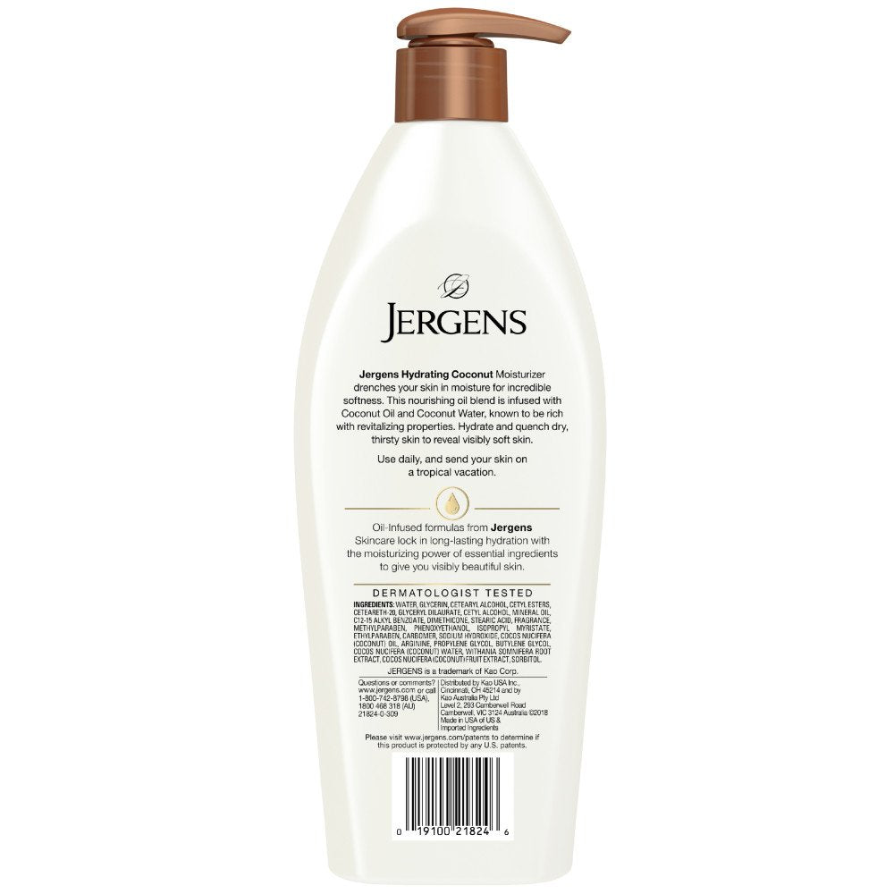 Jergens Hydrating Coconut Moisturizer