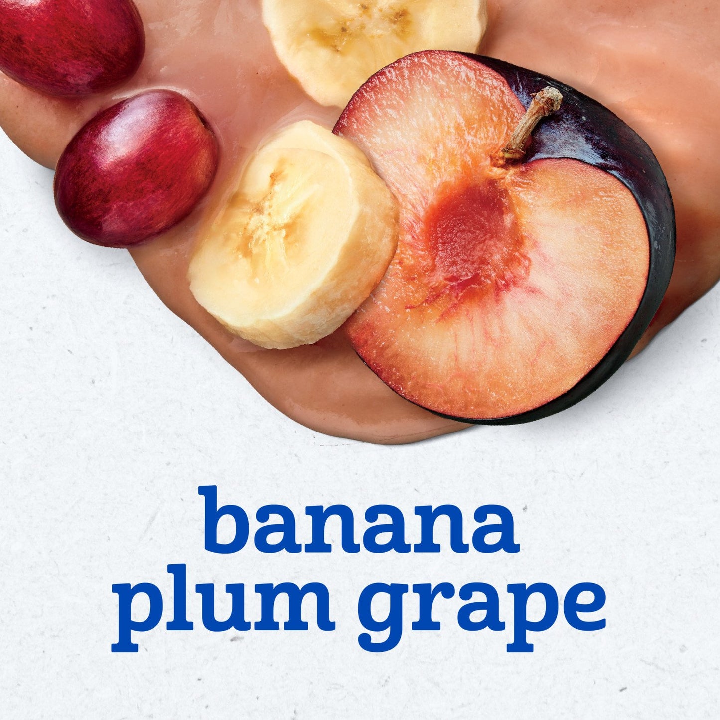 Gerber Stage 2 Baby Food - Banana Plum & Grape, 4 oz Tubs