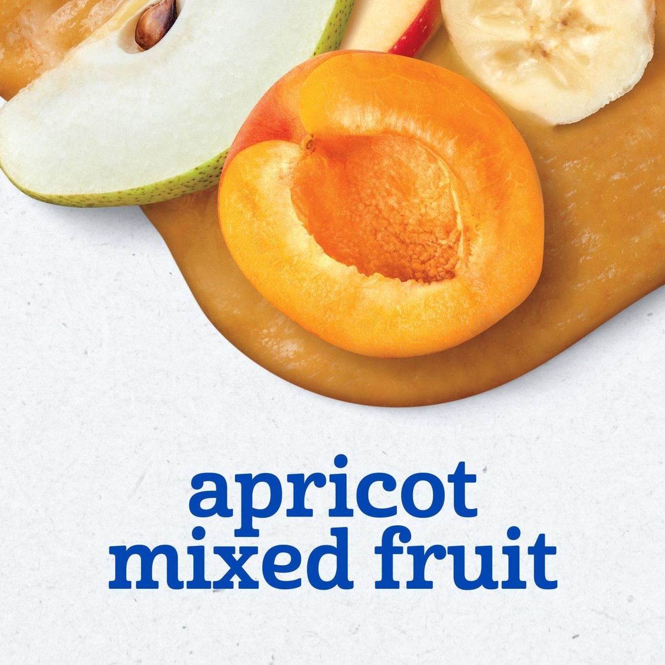 Gerber Stage 2 Baby Food - Apricot Mixed Fruit, 4 oz Tubs