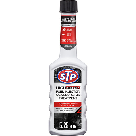 STP High Mileage Fuel Injector & Carburetor Treatment