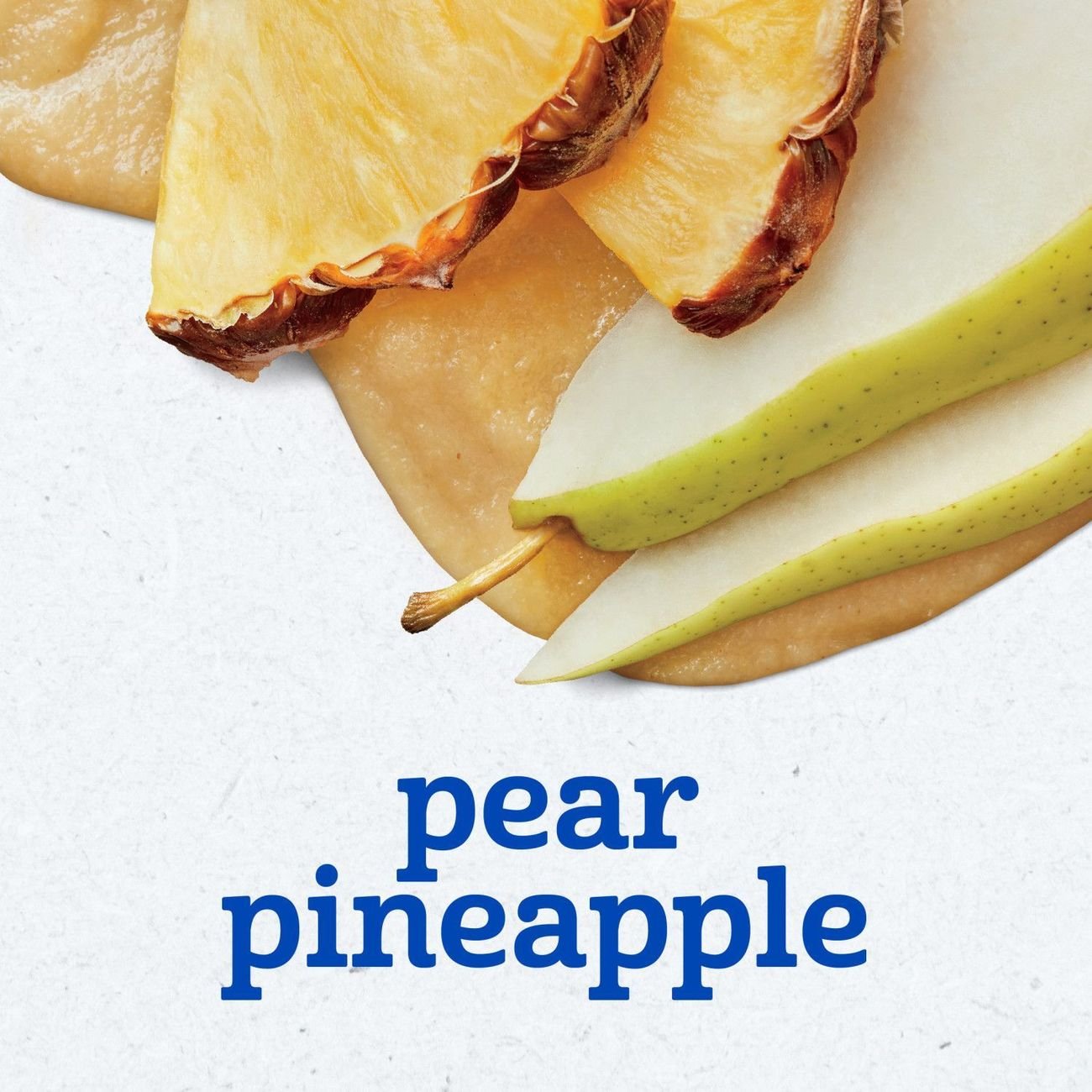 Gerber Stage 2 Baby Food - Pear Pineapple, 4 oz Tubs