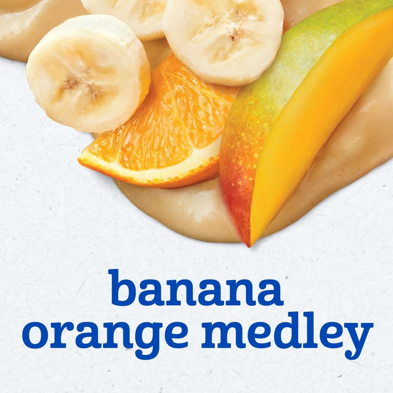 Gerber Stage 2 Baby Food - Banana Orange Medley, 4 oz Tubs