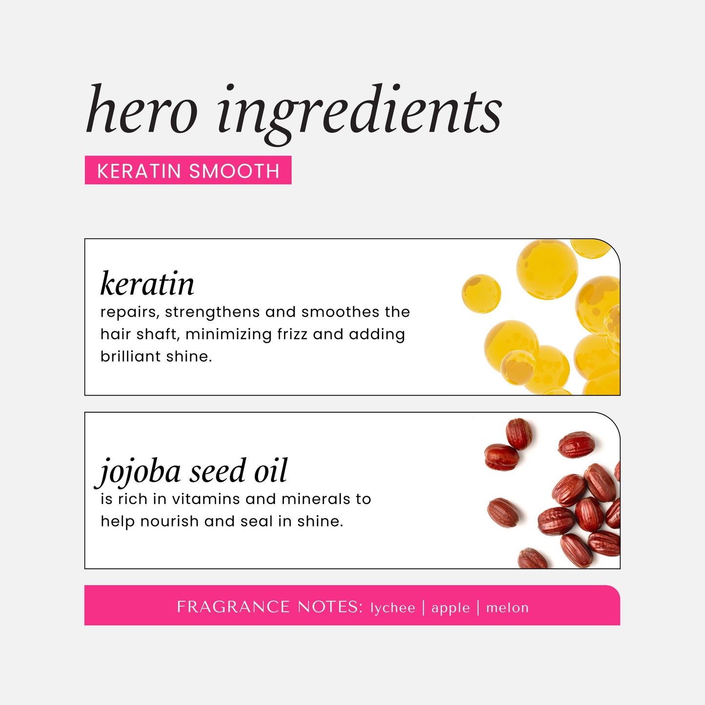 HASK Keratin Smoothing Hair Oil