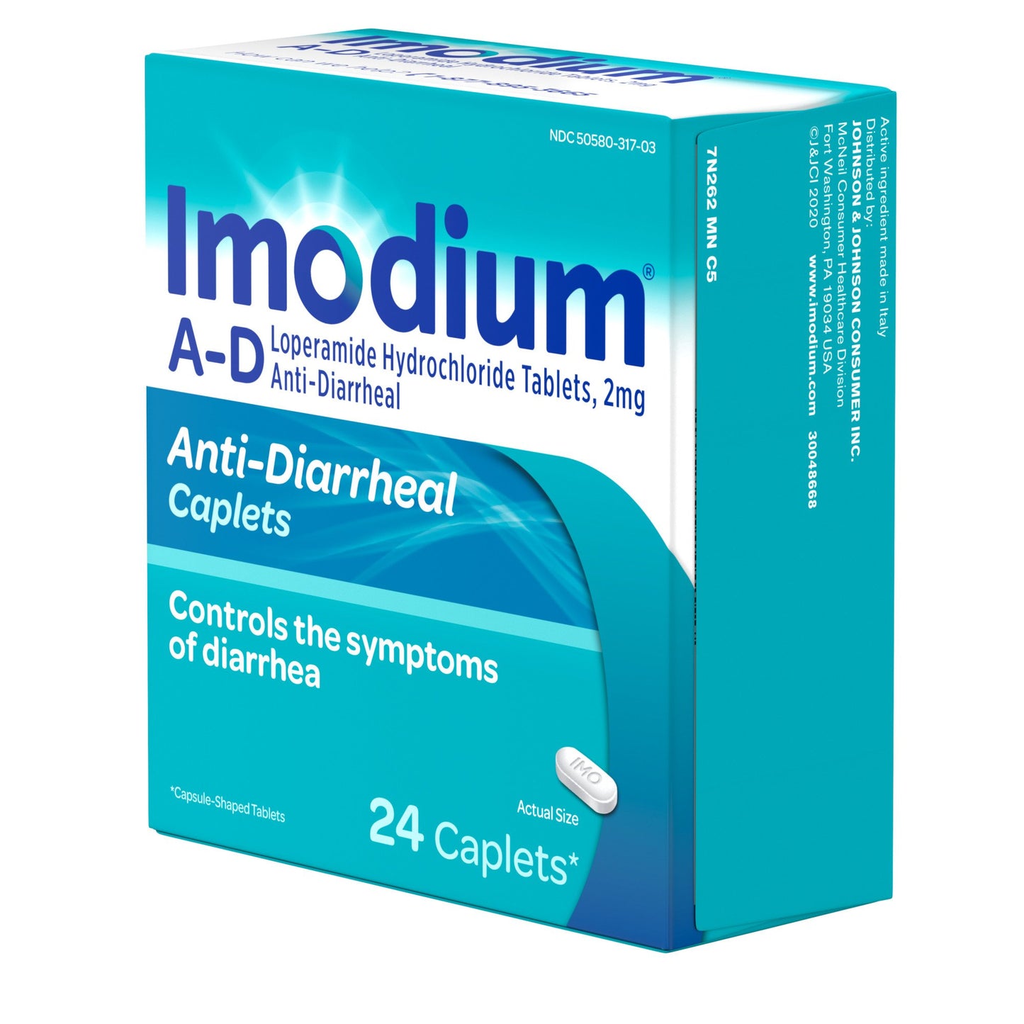 Imodium A-D Anti-Diarrhea Relief Caplets with Loperamide HCl