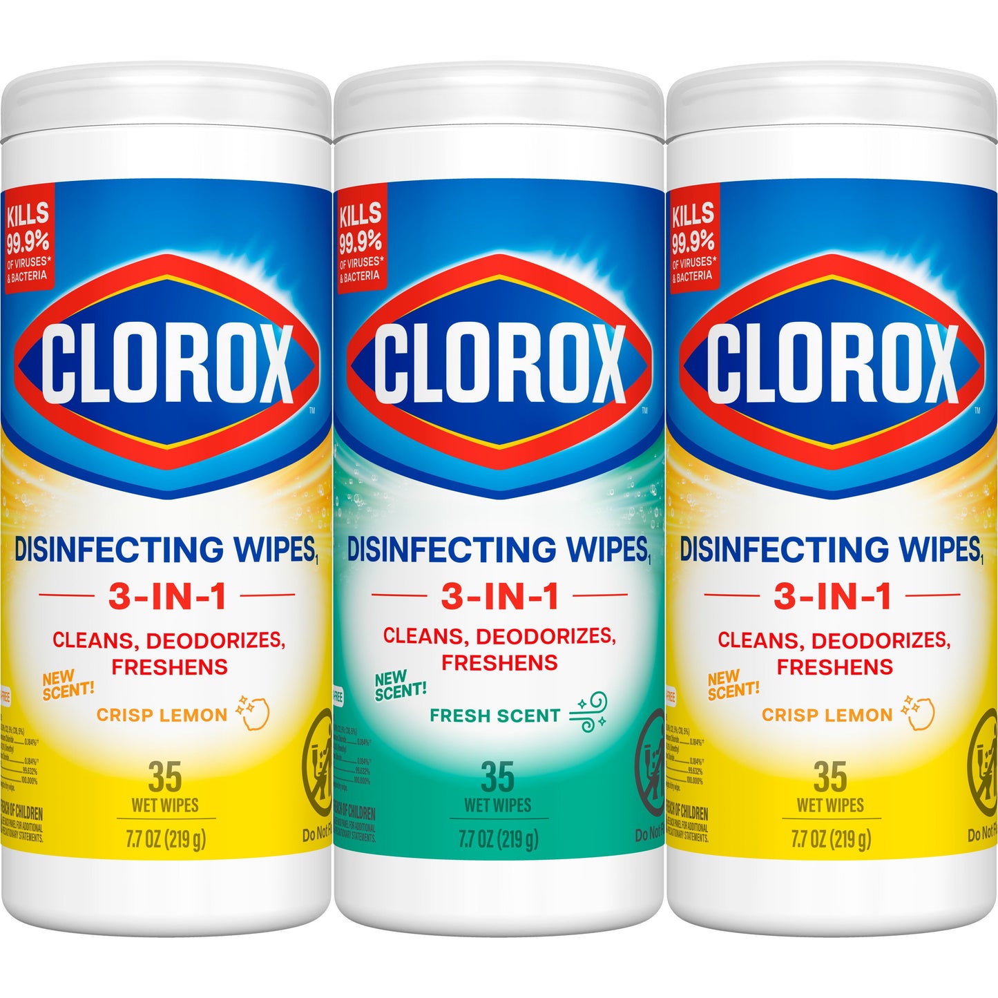 Clorox Disinfecting Value Pack Cleaning Wipes, 35 ct