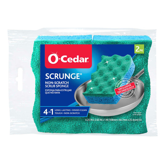 O-Cedar Scrunge Non-Scratch Scrub Sponge