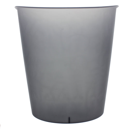 Sterilite Oval Wastebasket, Grey Flannel Tint