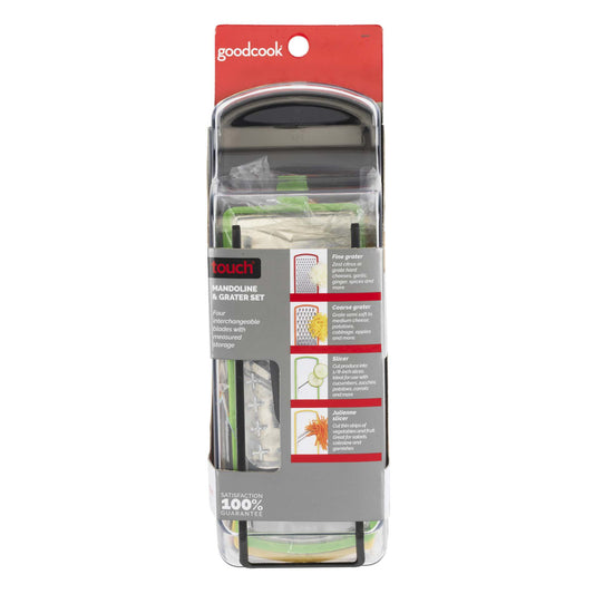 GoodCook Touch Mandolin & Grater Set