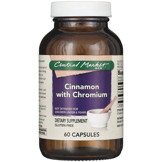 Central Market Cinnamon Vegetable Capsules