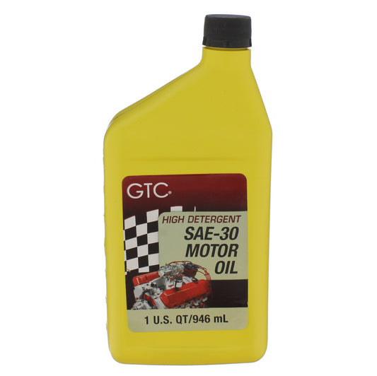 GTC High Detergent SAE-30 HD Motor Oil