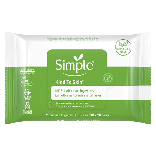Simple Kind to Skin Micellar Cleansing Wipes