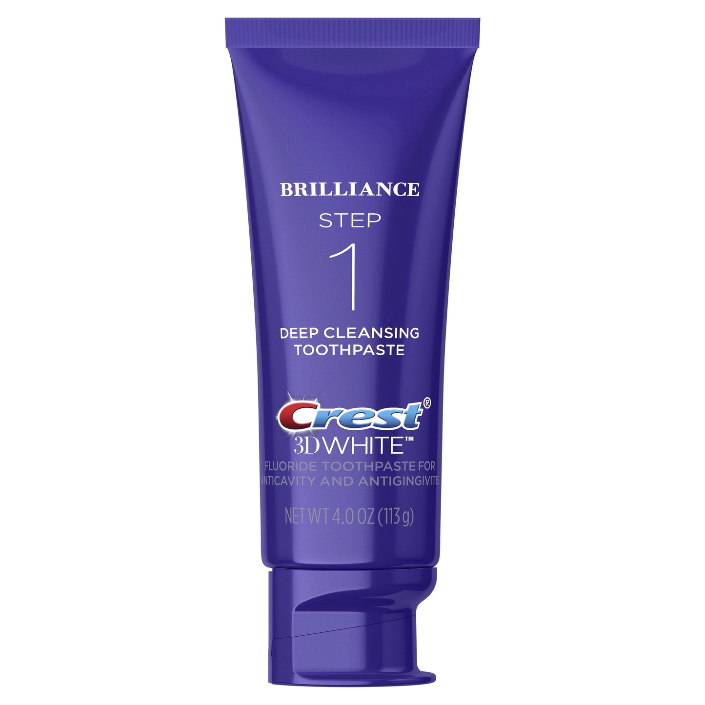 Crest 3D White Brilliance + Whitening Two-step Toothpaste