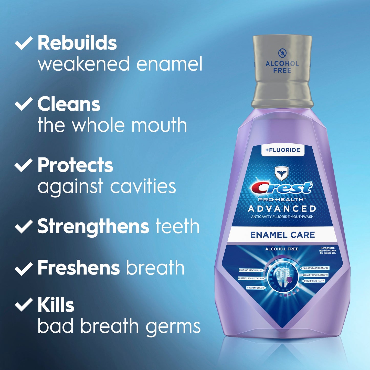 Crest Pro-Health Advanced Enamel Care Mouthwash