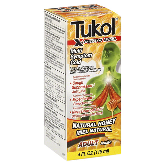 Tukol X-Pecto Miel Multiple Symptom Cold Honey Flavor