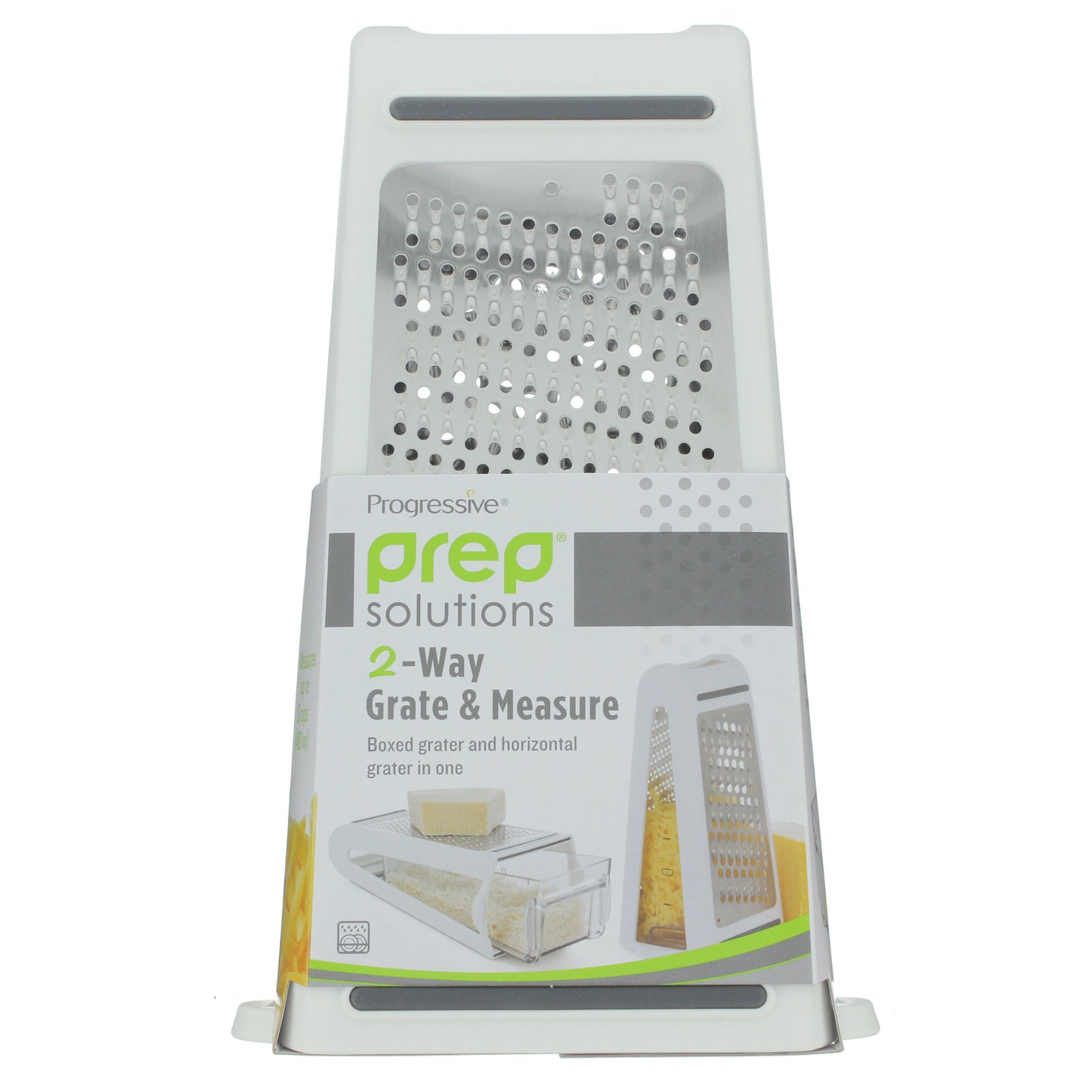Progressive Prep Solutions 2-Way Grate & Measure Grater