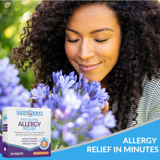 TexaClear Allergy Relief Tablets