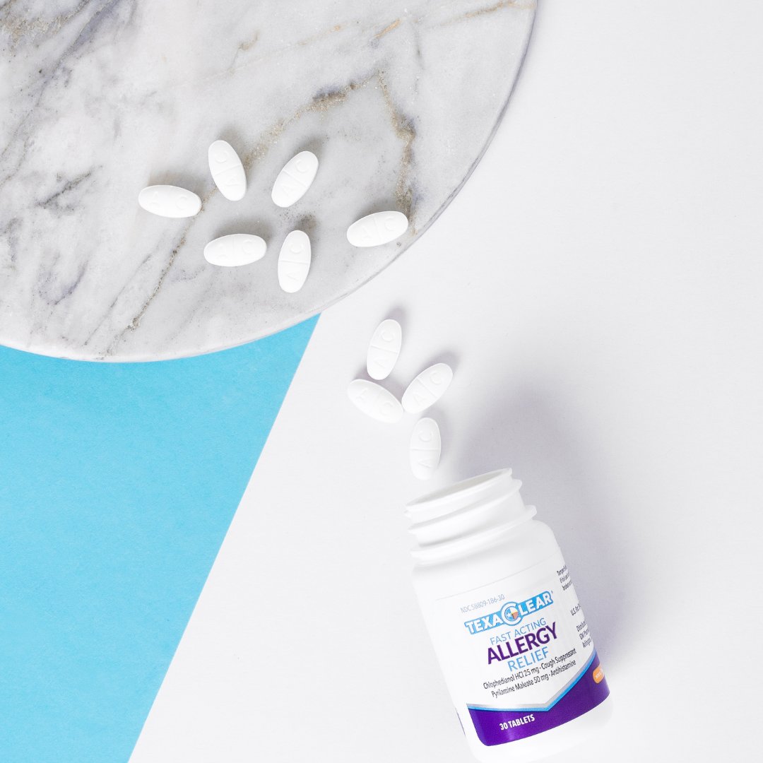 TexaClear Allergy Relief Tablets