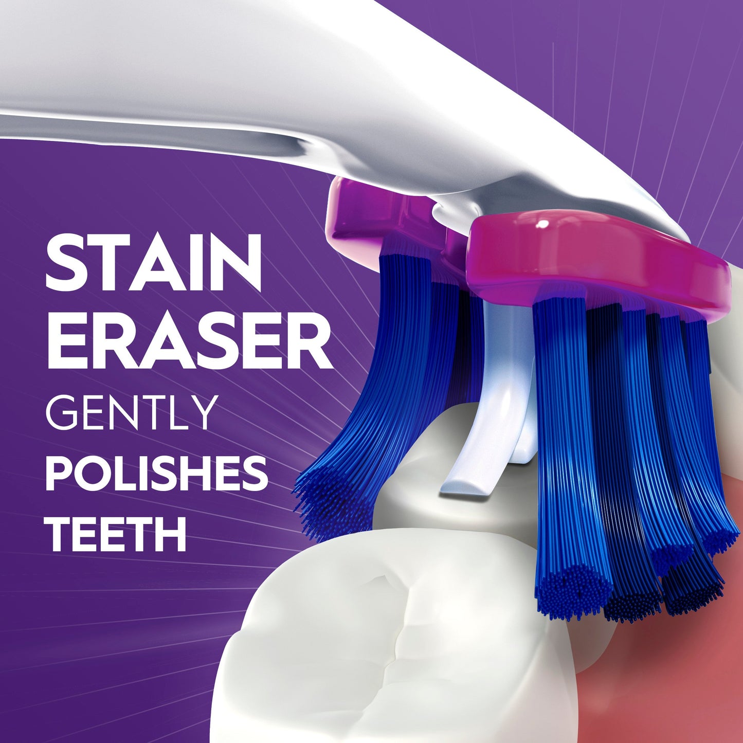 Oral-B Pro-Flex Stain Eraser Medium Toothbrushes