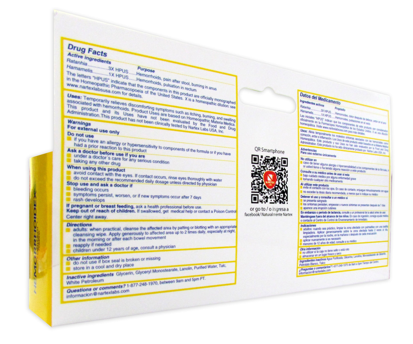 Nartex Hemorrhoidex Ointment
