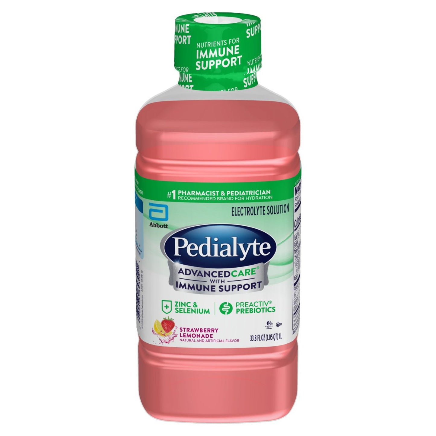 Pedialyte AdvancedCare Electrolyte Solution - Strawberry Lemonade