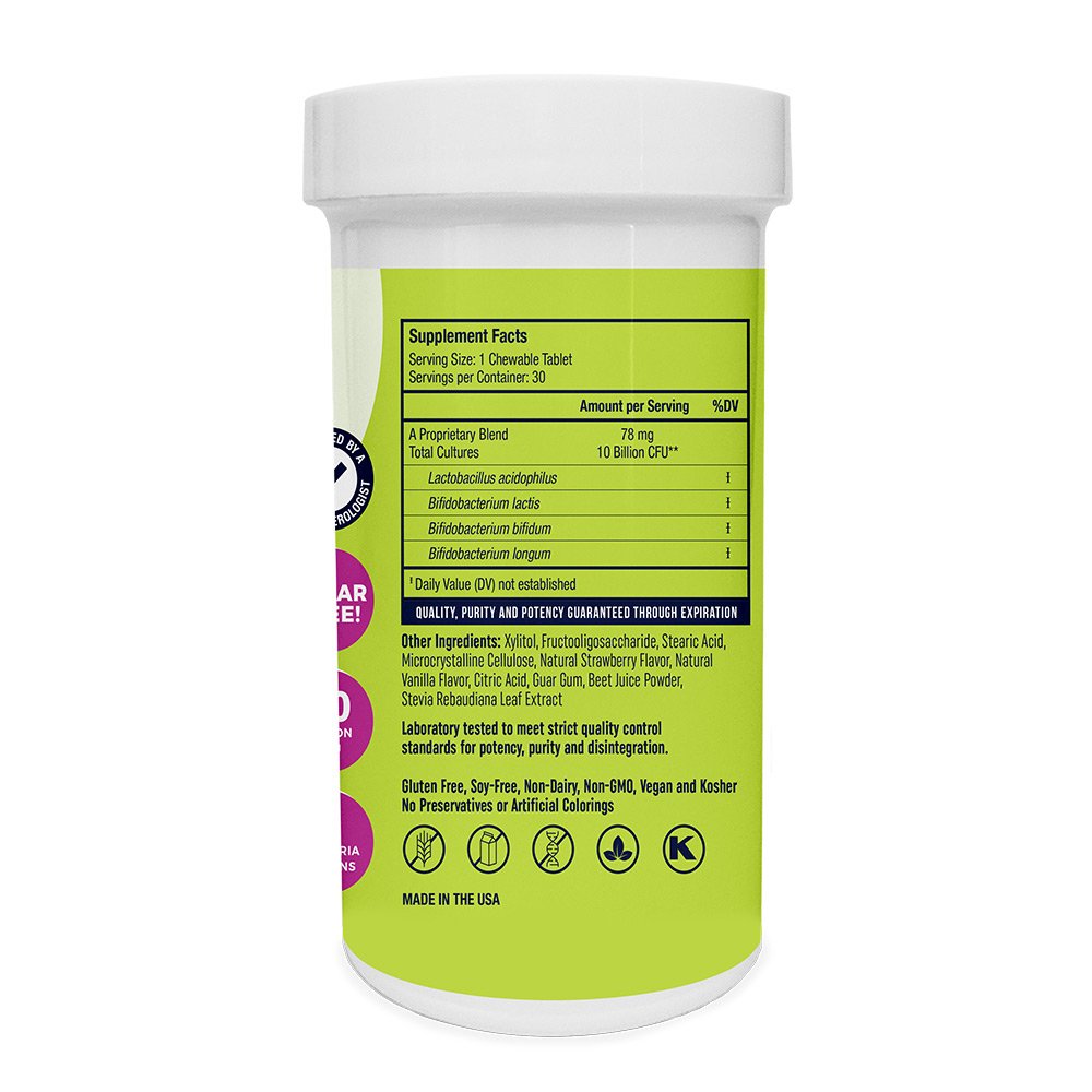 EndoMune Kids' Chewable Probiotic Tablets - Yummy Berry