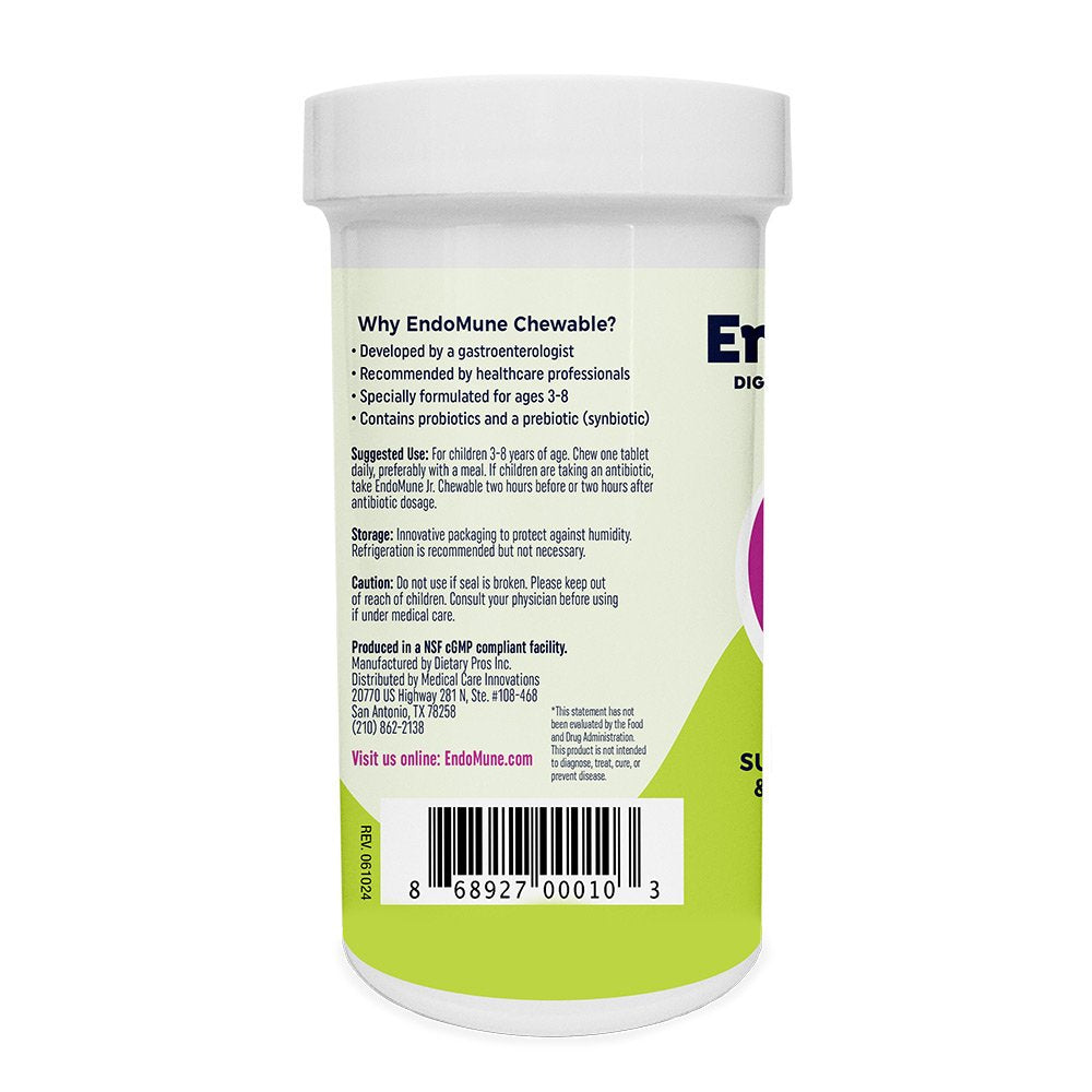 EndoMune Kids' Chewable Probiotic Tablets - Yummy Berry