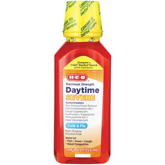 H-E-B Daytime Cold & Flu Severe