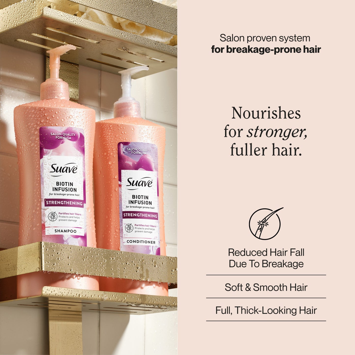 Suave Biotin Infusion Strengthening Conditioner
