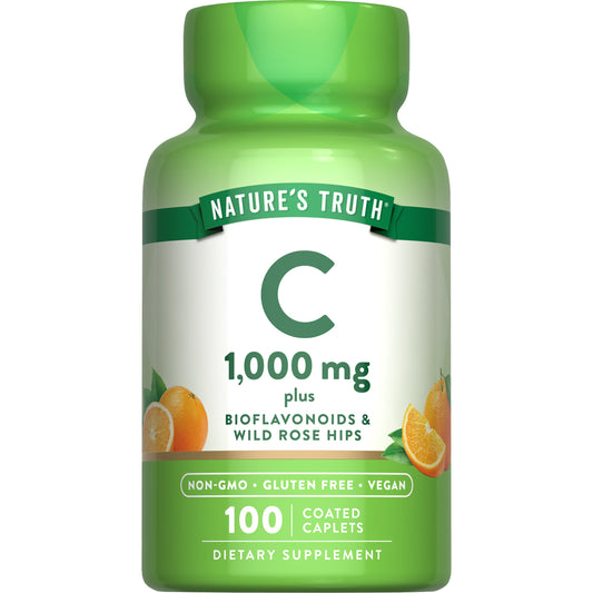 Nature's Truth Vitamin C 1000mg Coated Caplets