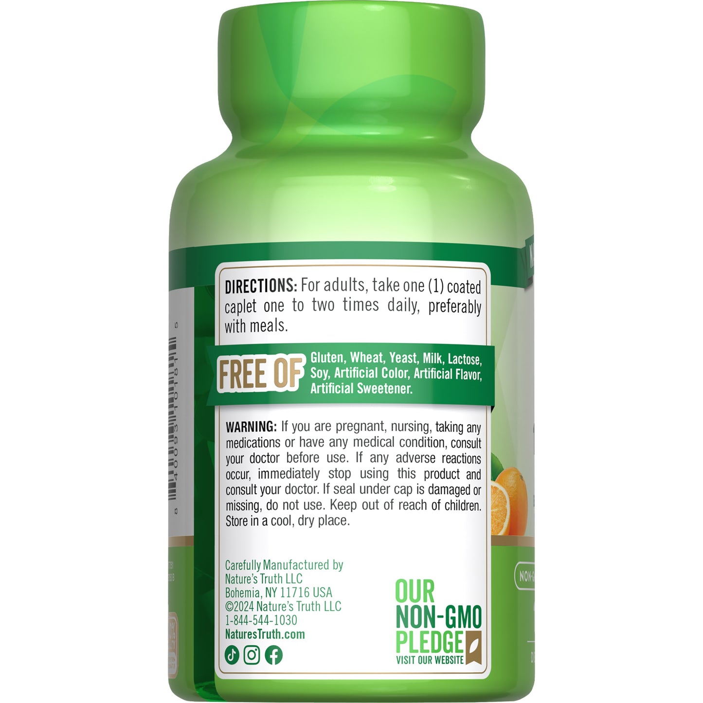 Nature's Truth Vitamin C 1000mg Coated Caplets