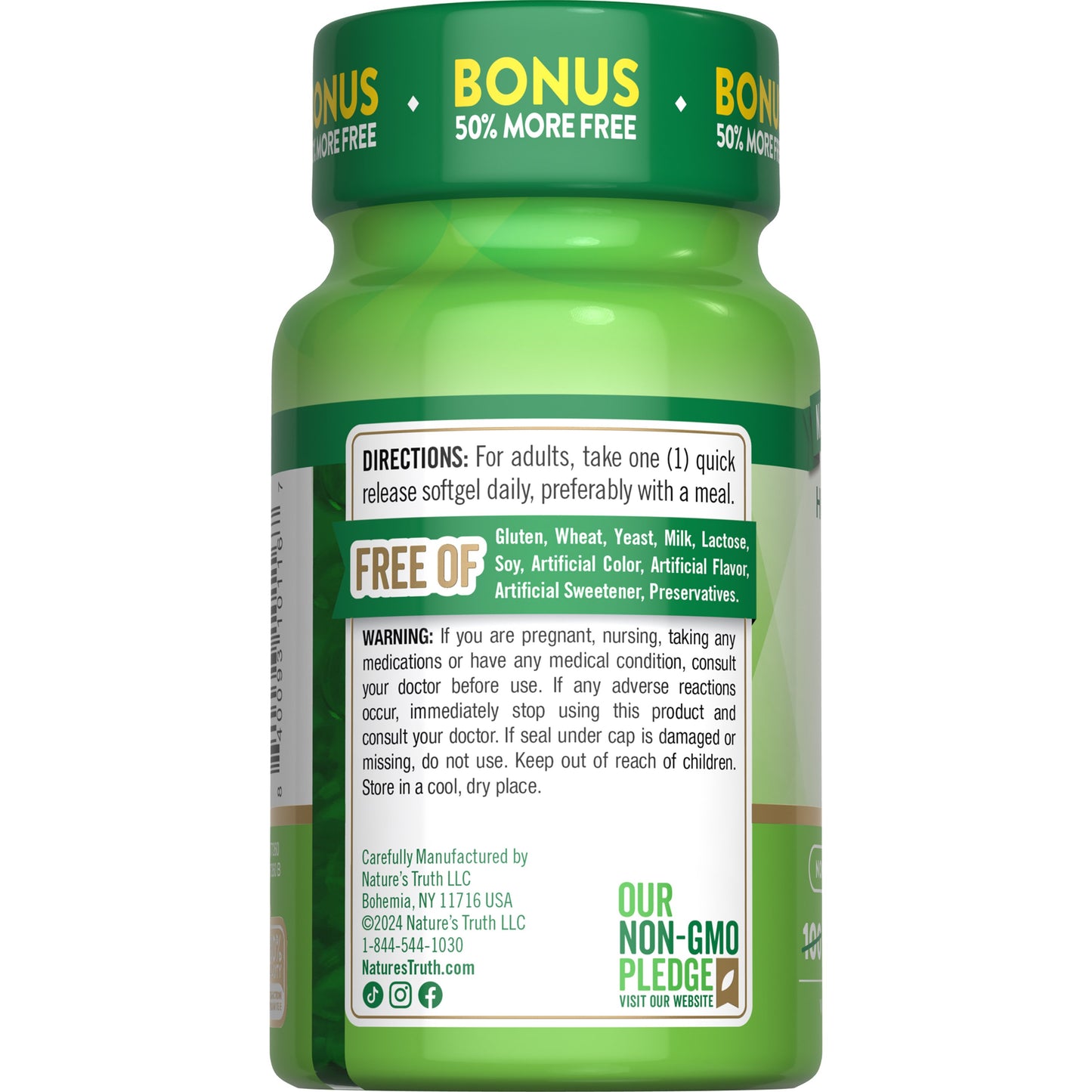 Nature's Truth High Potency Vitamin D3 2000 IU