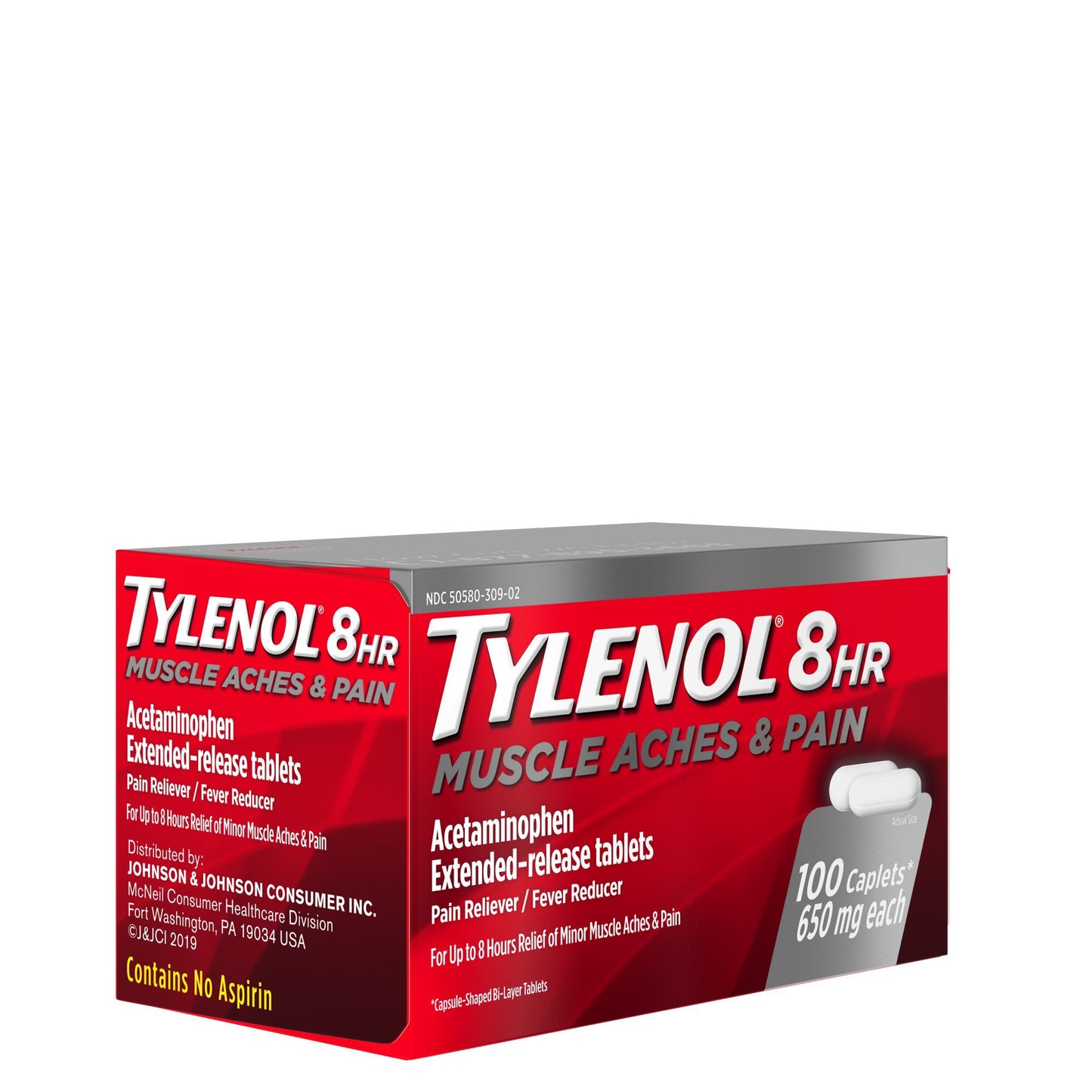 Tylenol 8-hr Muscle Aches & Pain Tablets, Acetaminophen