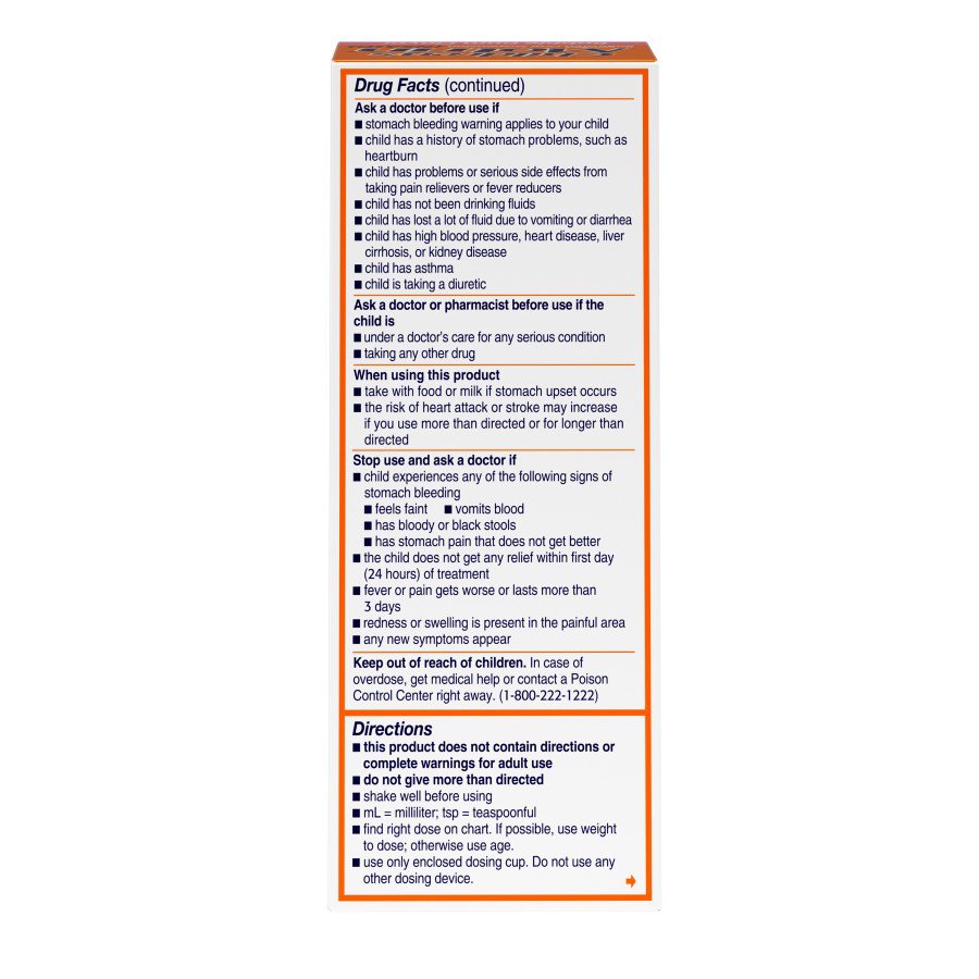 Motrin Children's Ibuprofen Liquid Medicine - Bubblegum