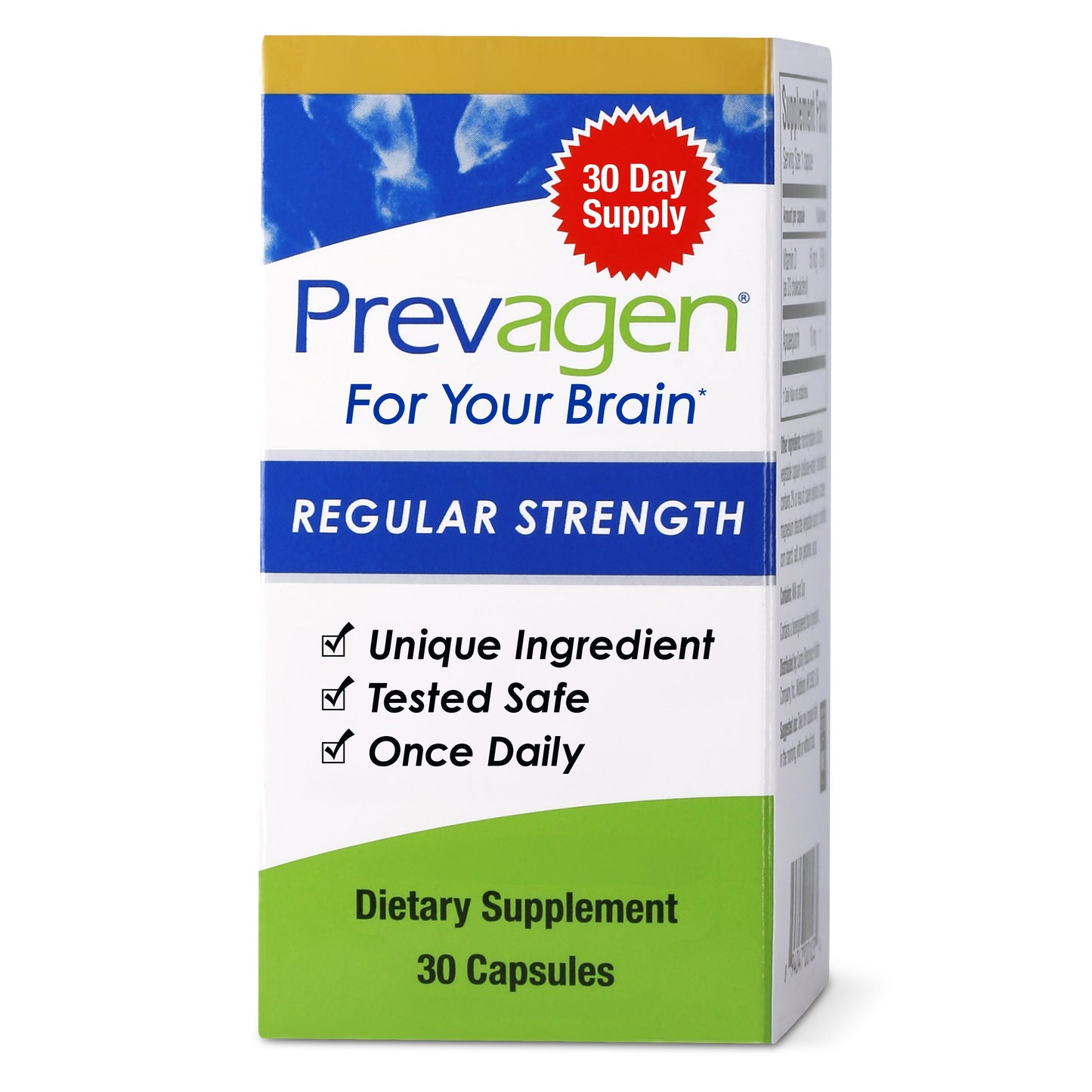 Prevagen For Your Brain Regular Strength Brain 10 mg Capsules