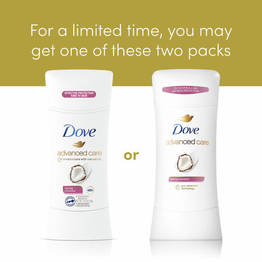 Dove Advanced Care Antiperspirant Deodorant - Coconut
