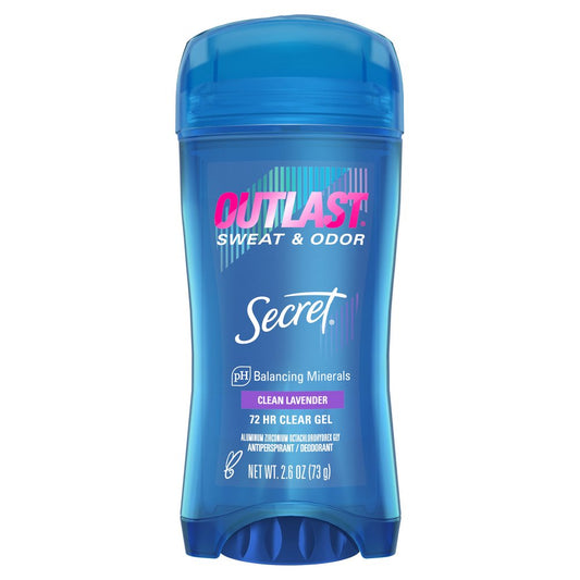 Secret Outlast 72 Hr Antiperspirant Deodorant - Lavender