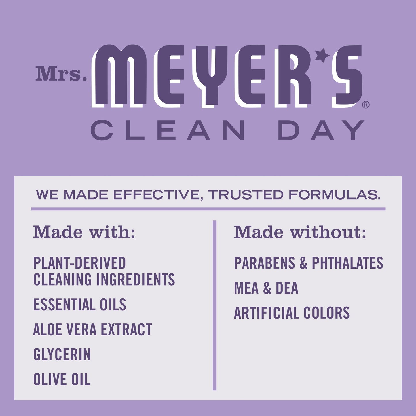 Mrs. Meyer's Clean Day Lilac Liquid Hand Soap