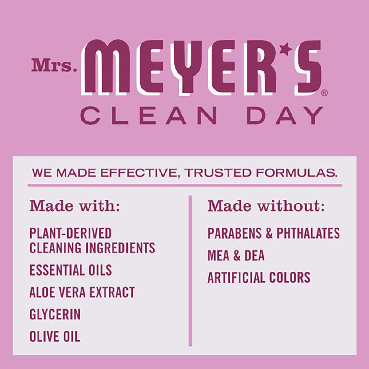 Mrs. Meyer's Clean Day Peony Liquid Hand Soap