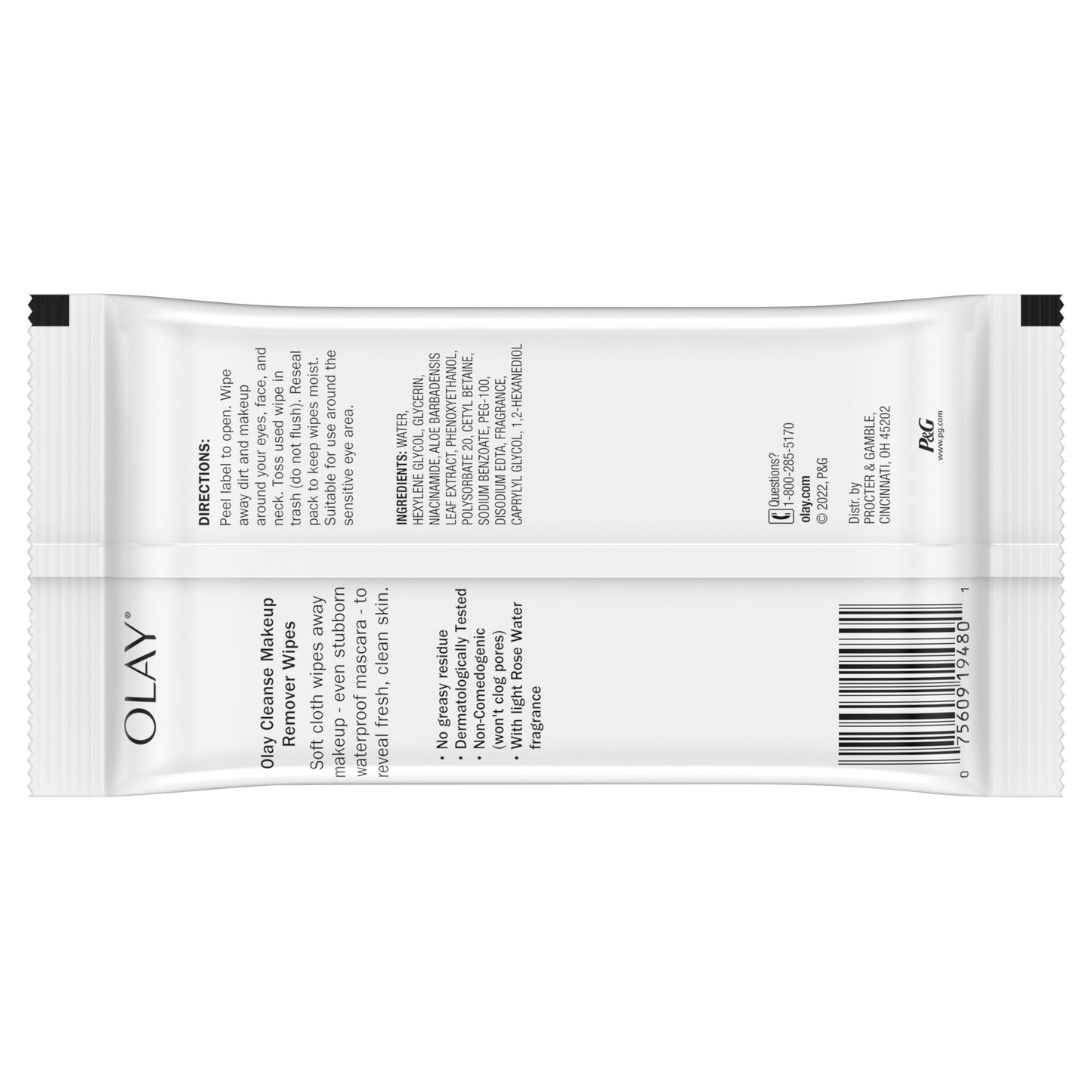 Olay Makeup Remover Wet Cloths