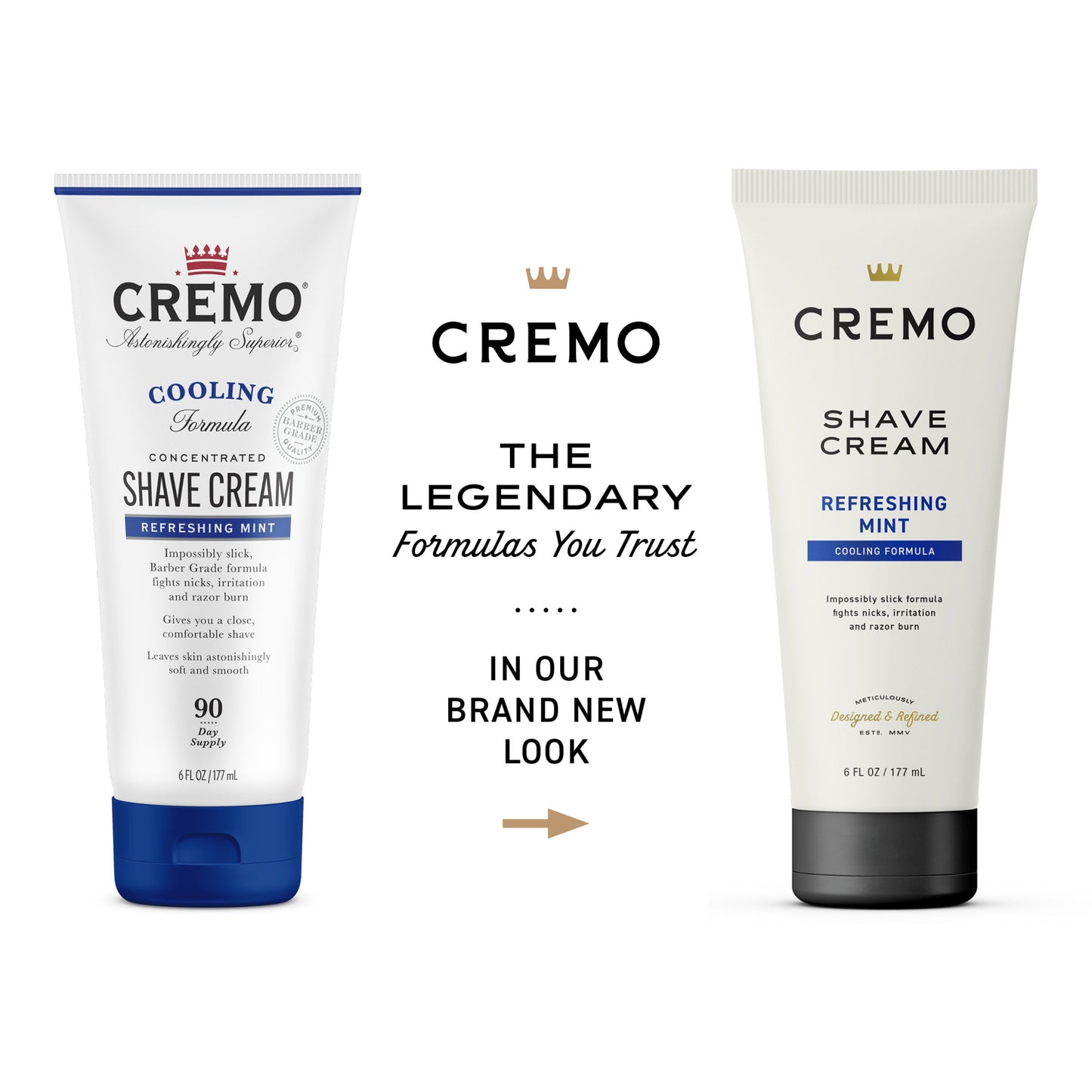 Cremo Cooling Shave Cream - Refrreshing Mint