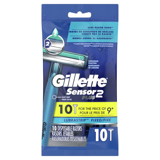 Gillette Sensor2 Plus Disposable Razors