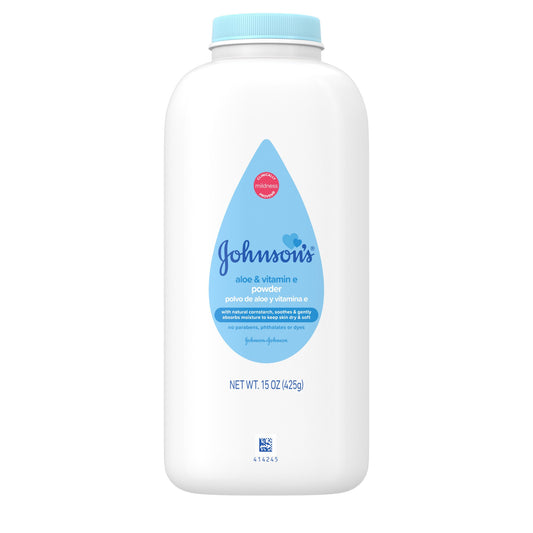 Johnson's Baby Aloe & Vitamin E Baby Powder