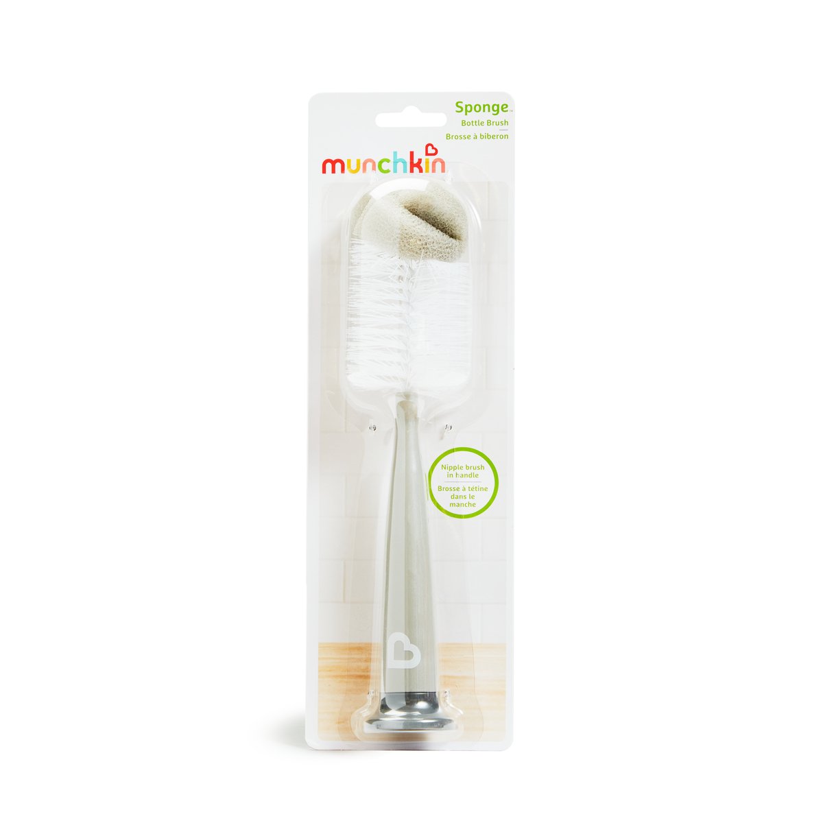 Munchkin Sponge Bottle Brush, Assorted Colors