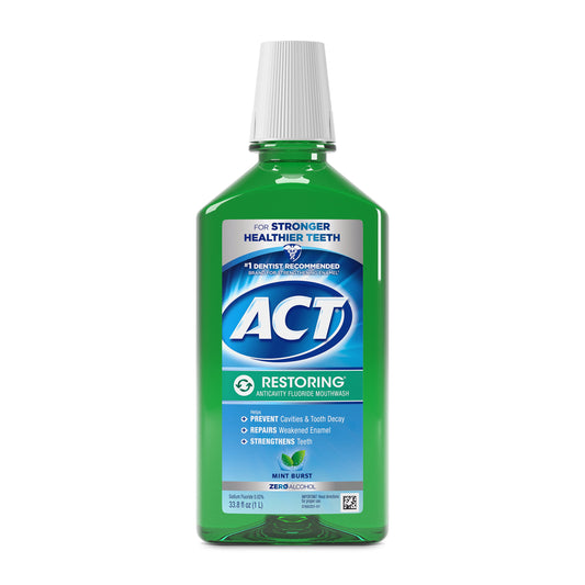 ACT Restoring Anticavity Fluoride Mouthwash - Mint Burst