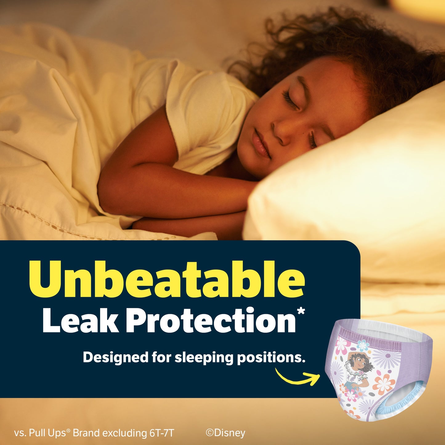 Goodnites Girls' Nighttime Bedwetting Underwear - S/M (43-68 lbs)