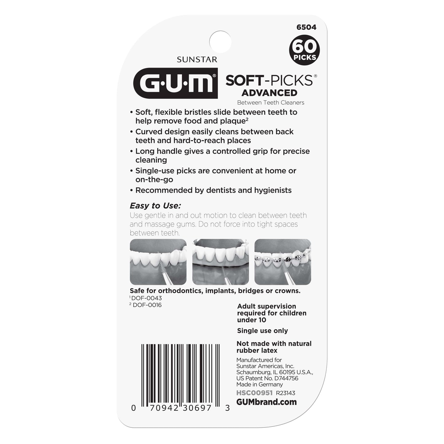 GUM Advanced Soft Picks